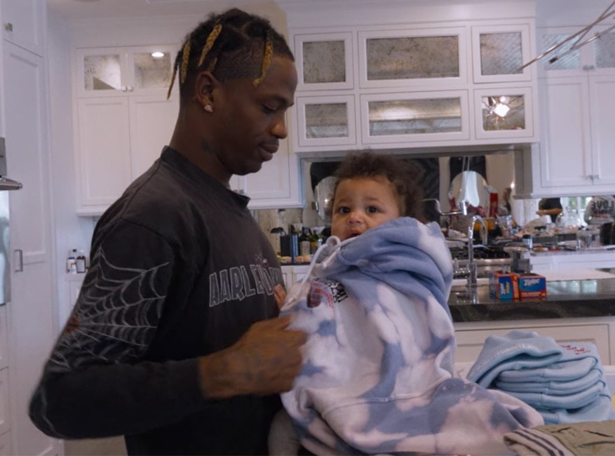 Kylie Jenner, Travis Scott, Stormi Webster